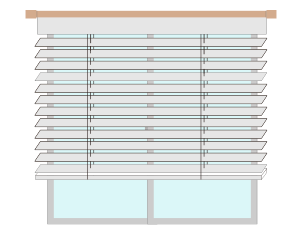 カーテンレール付け画像
