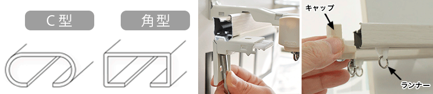 取付可能レール