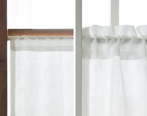 STEP1　カフェカーテンの縫製スタイルを選びます