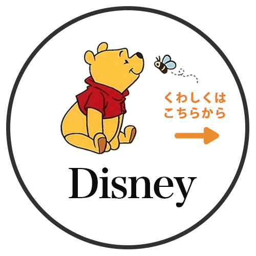 ディズニーキャラクターのレースカーテン