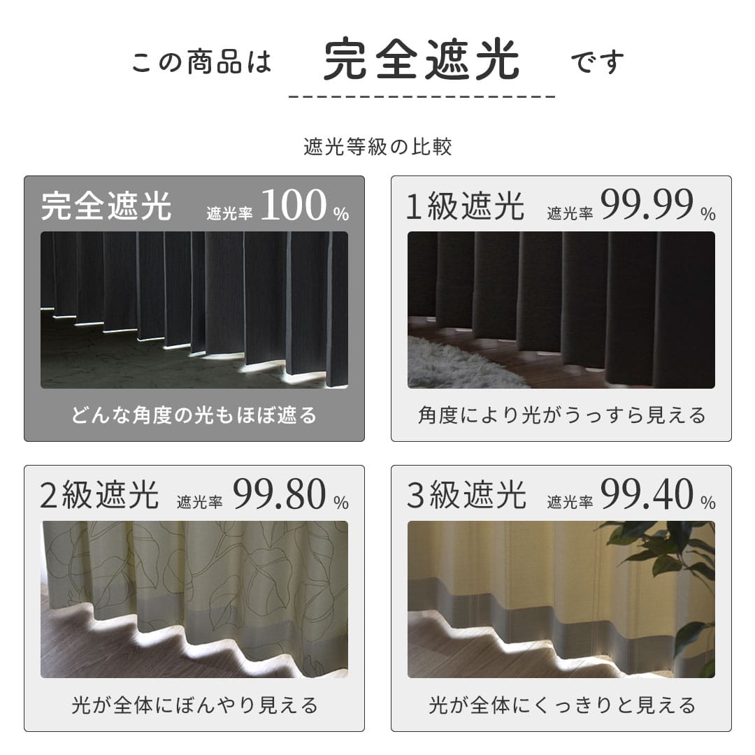 後付け裏地カーテン｜完全遮光 断熱 遮熱 防音 保温｜ カーテン通販