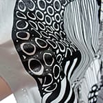 ピエニシイルトラプータルハ（ホワイト&times;ブラック）　マリメッコ marimekko