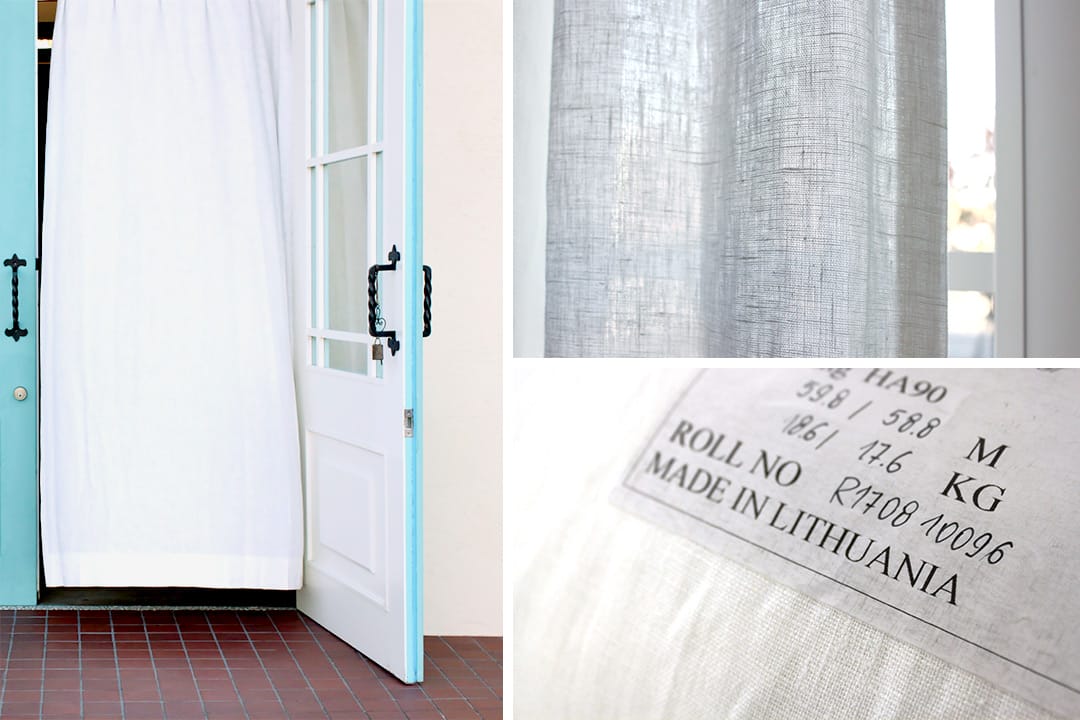 WASHリネン　無地
