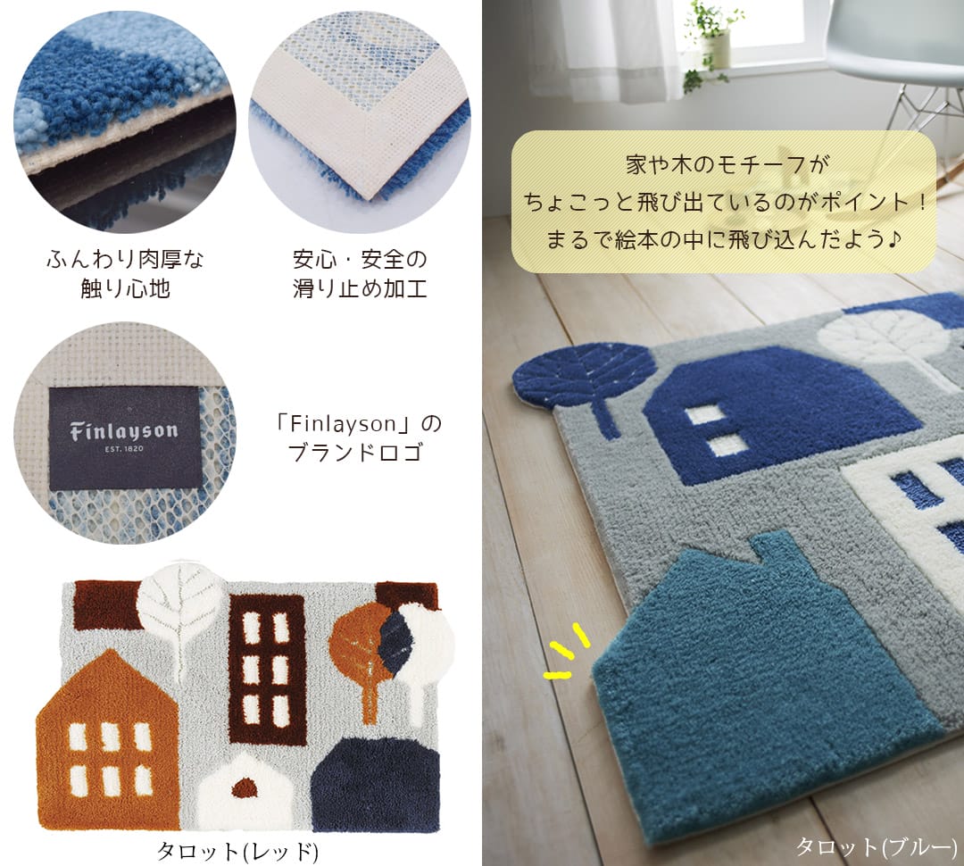 インテリアマット｜フィンレイソン