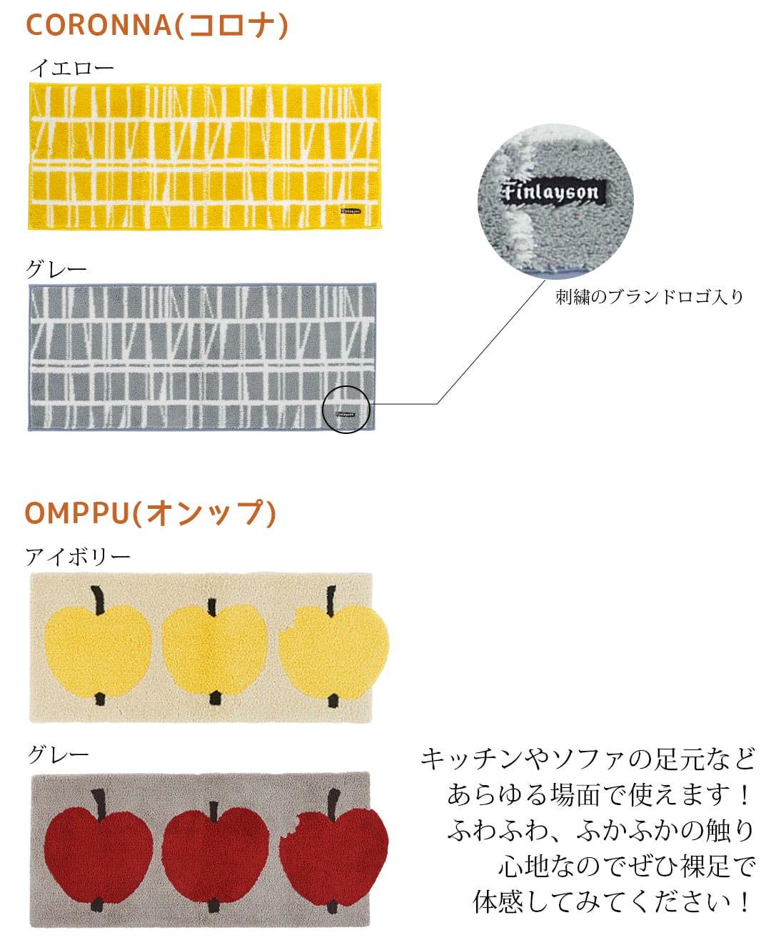 キッチンマット｜フィンレイソン