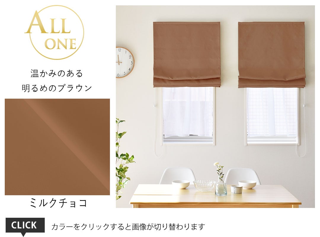 シェード オールワン ミルクチョコ