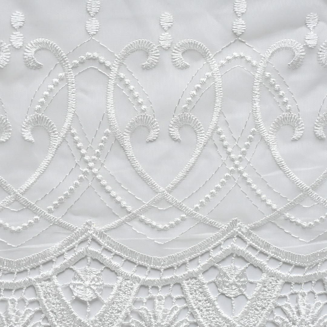 トルコレースシリーズ】上品で清廉なトルコ刺繍レース| カーテン通販