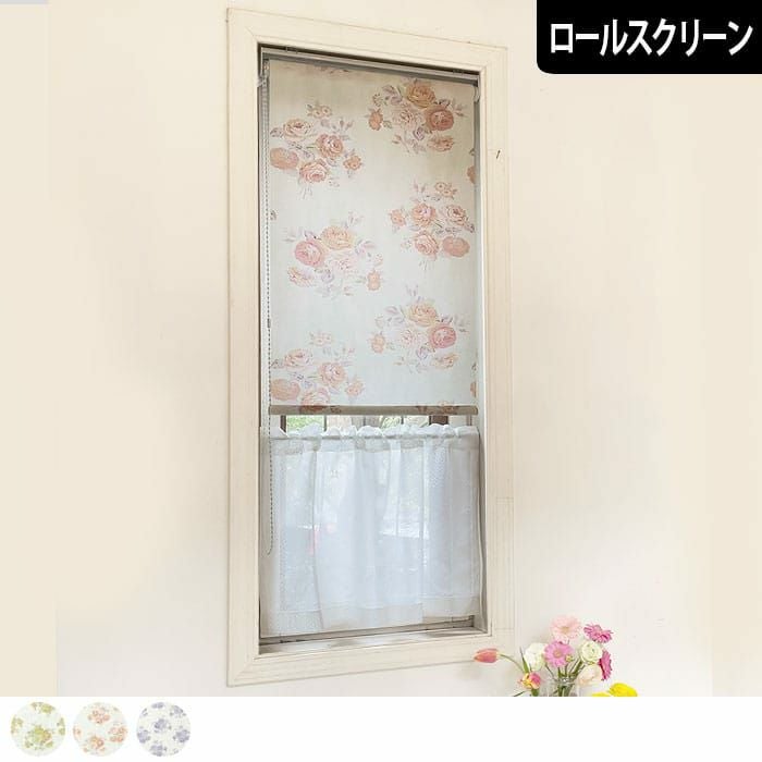 ヴィンテージの壁紙をモチーフにしたフラワープリントのクラシカル