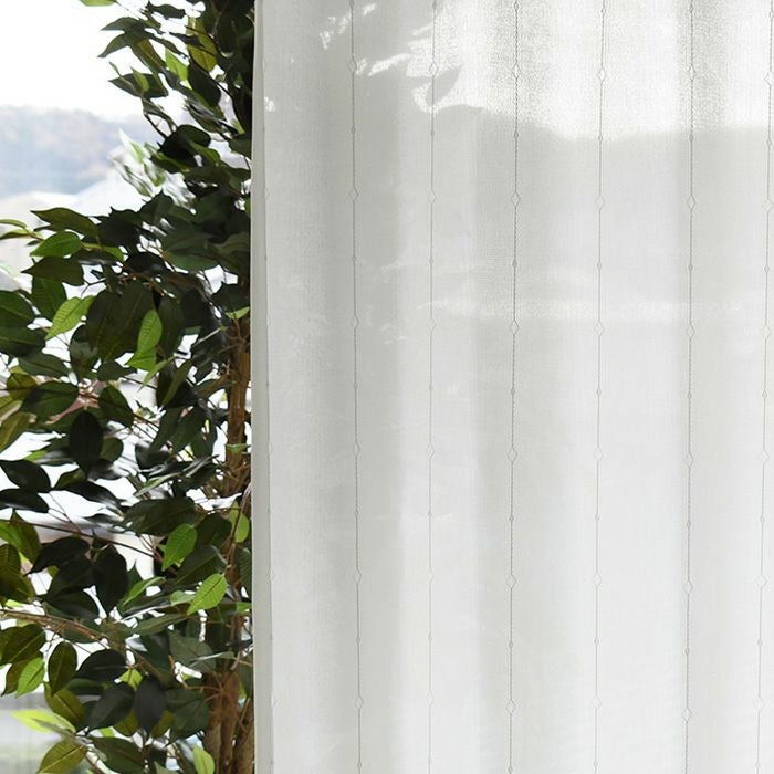 アウトレット20％OFF】レースカーテン ヒカリクリン｜幅145cm×丈253cm