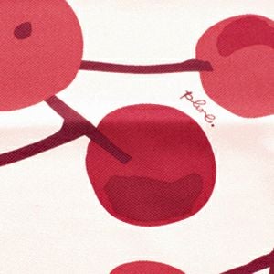 アウトレット30％OFF】カーテン 大きな木の実（レッド）｜幅126cm×丈