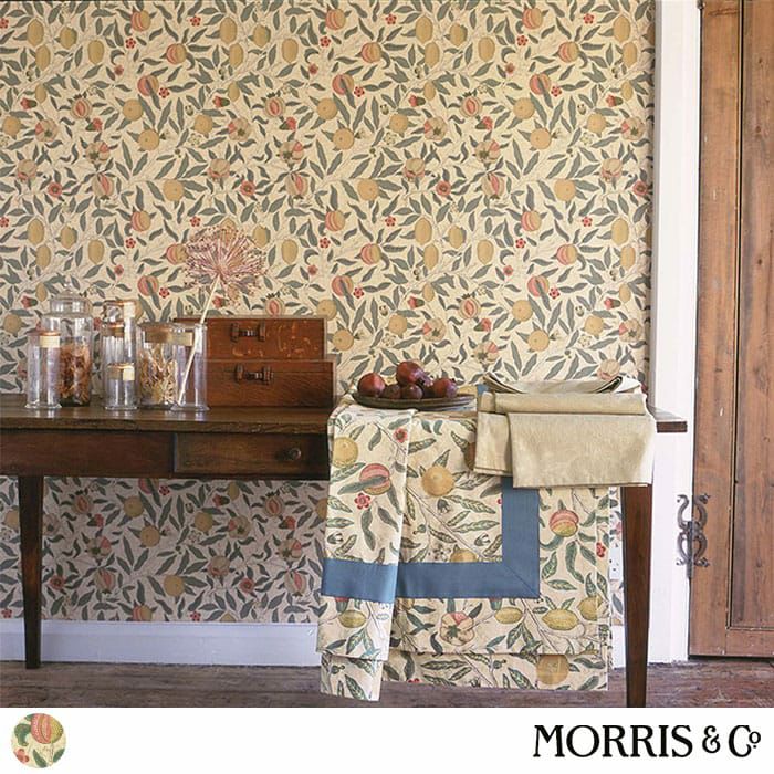 英国カーテン「フルーツ」｜William Morris ウィリアム・モリス