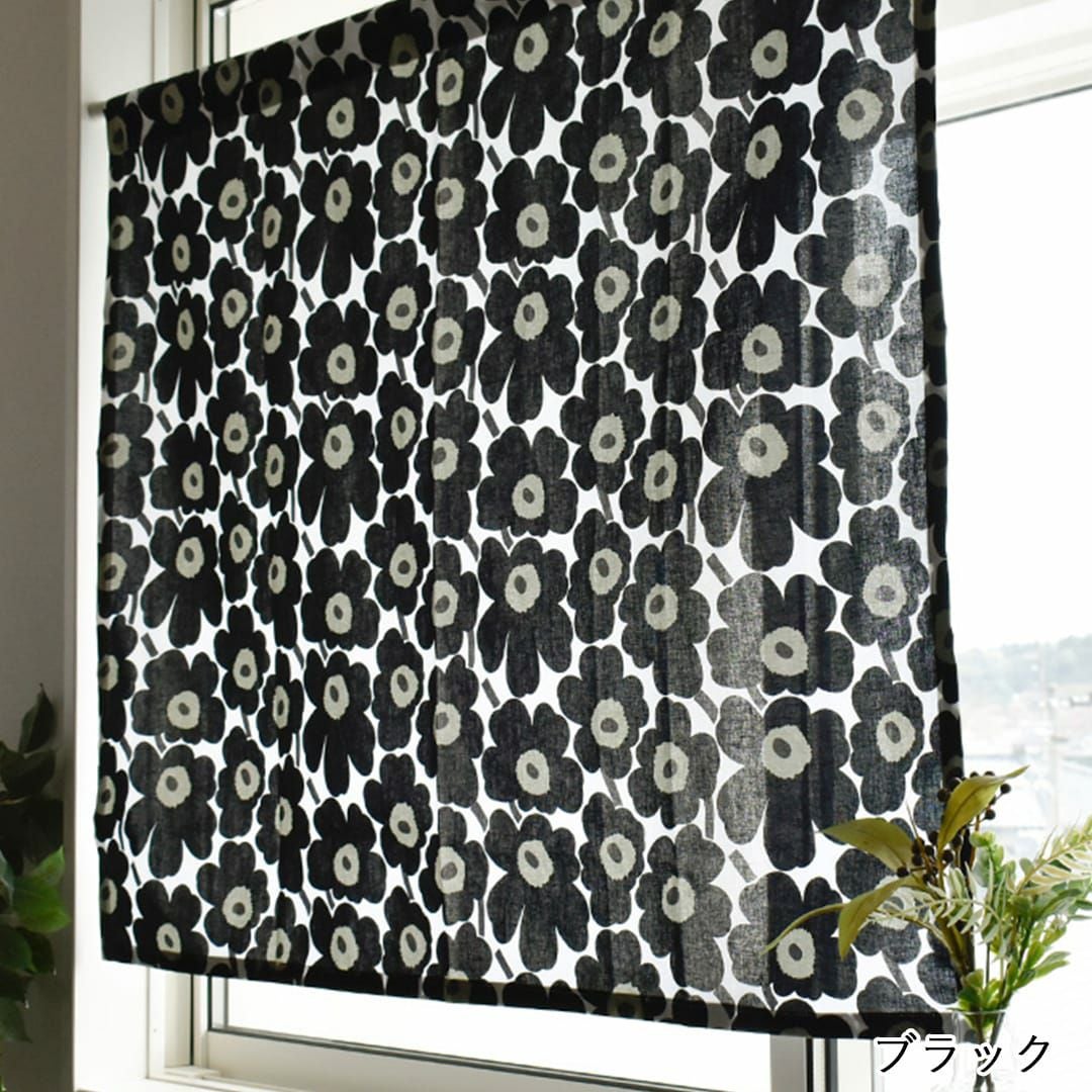 マリメッコ　ウニッコ柄　カーテン　マルチカバー　1枚 Pieni Unikko カーテン135cm | Maija Isola | Marimekko (マリメッコ