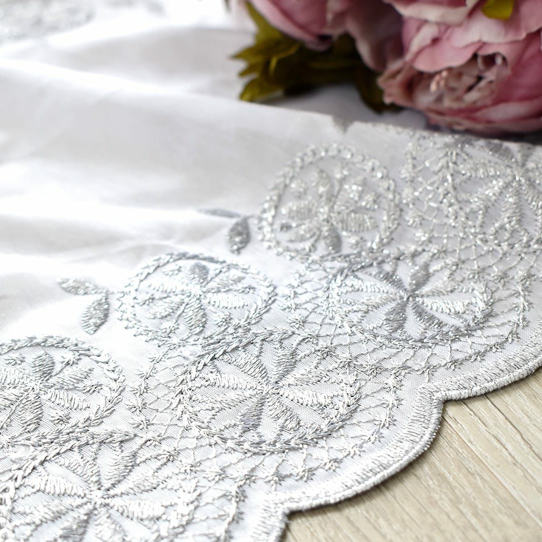 カフェカーテン✿*:❛ねむ❕❜刺繍レース✩.*ハンドメイド*:..。♡*゜ 既製サイズ トルコ刺繍レースカフェカーテン】マーガレット、リモーネ