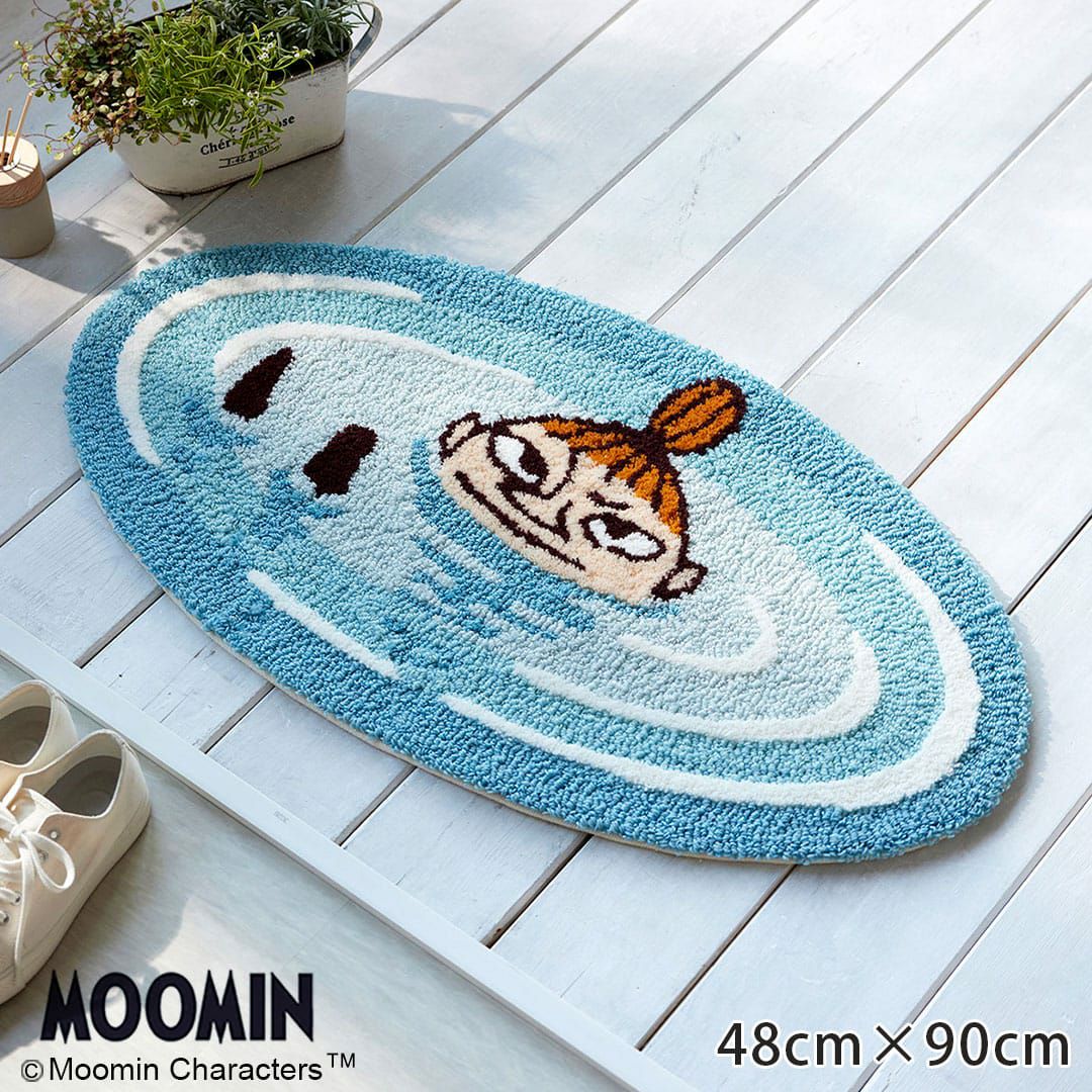 防ダニ加工もついた日本製マット「ぷかぷかリトルミイ」(48cm×90cm