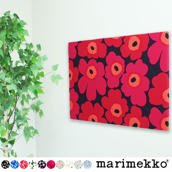 北欧雑貨】ファブリックパネル ピエニウニッコ｜marimekko(約73x51)L