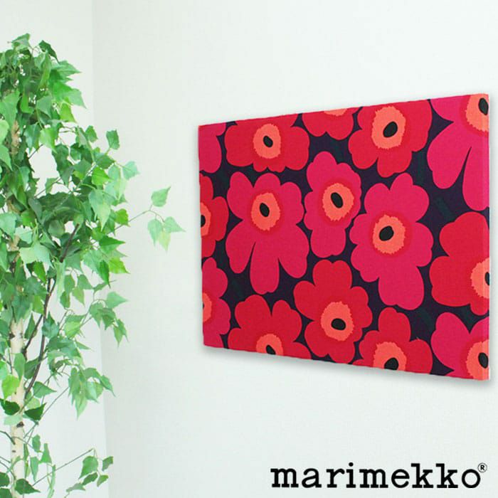 北欧雑貨】ファブリックパネル ピエニウニッコ｜marimekko(約73x51)L