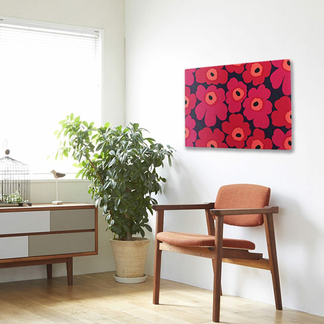 北欧雑貨】ファブリックパネル ピエニウニッコ｜marimekko(約73x51)L