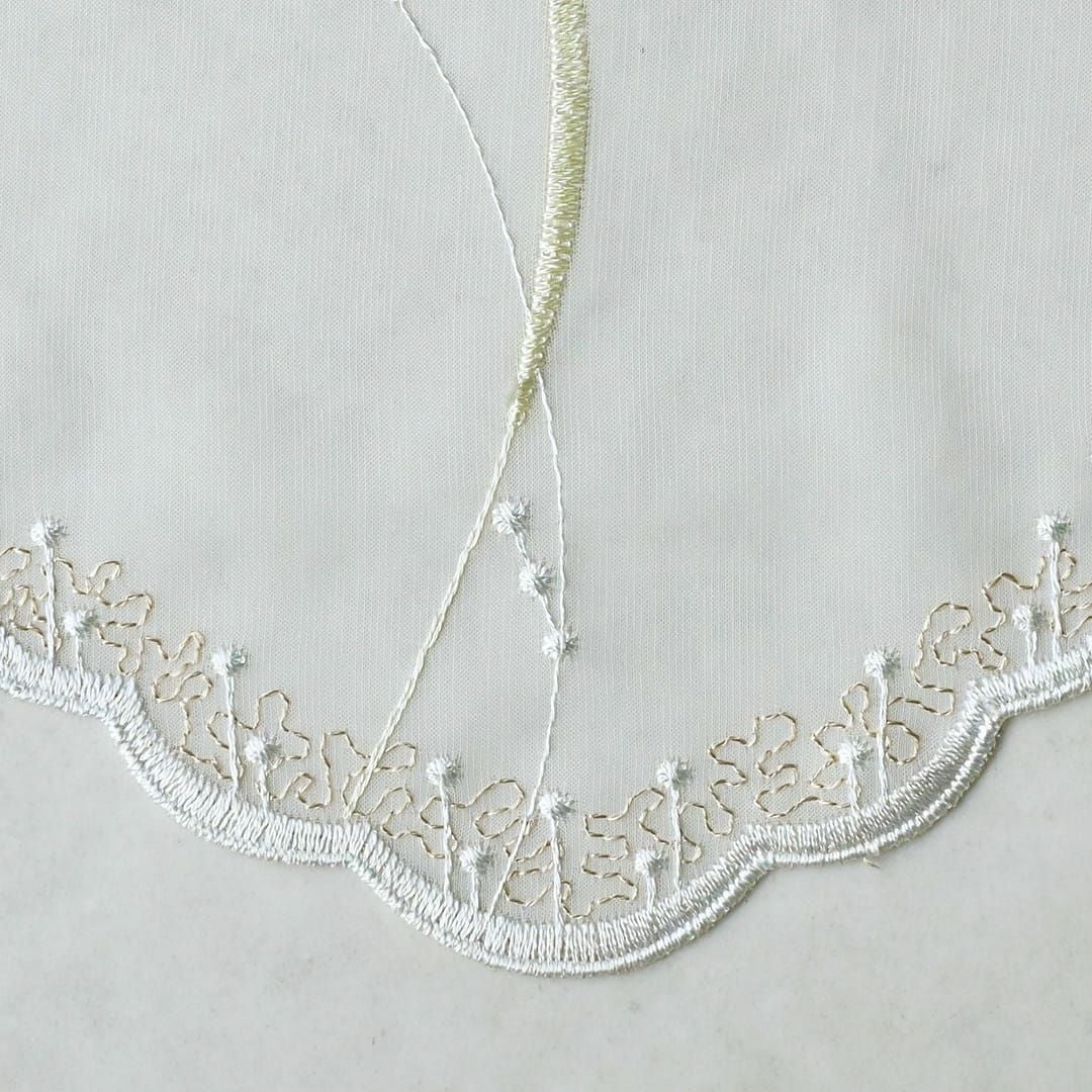 刺繍柄トルコレースの生地売り｜ カーテン通販専門店カーテンズ