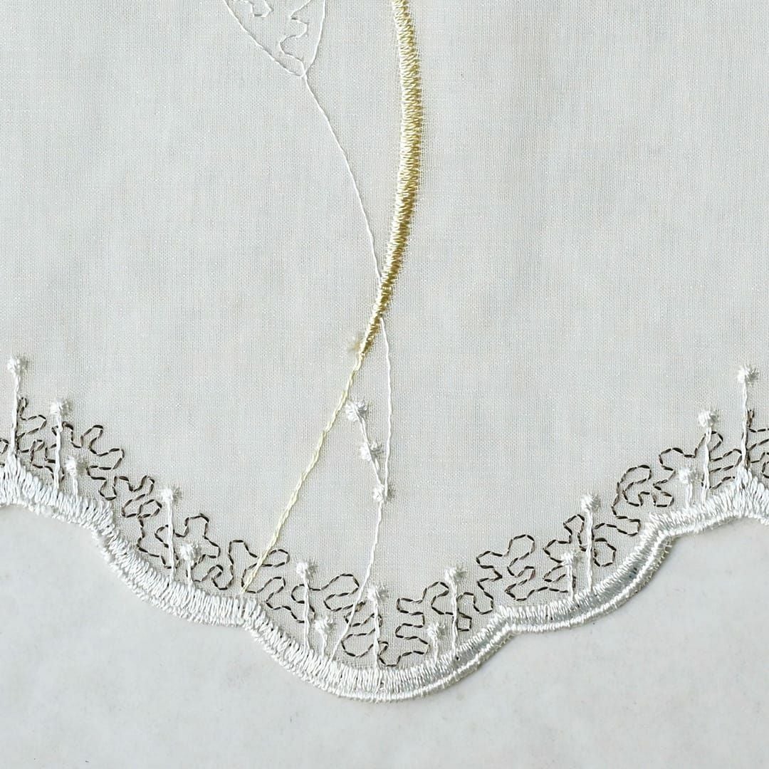 刺繍柄トルコレースの生地売り｜ カーテン通販専門店カーテンズ