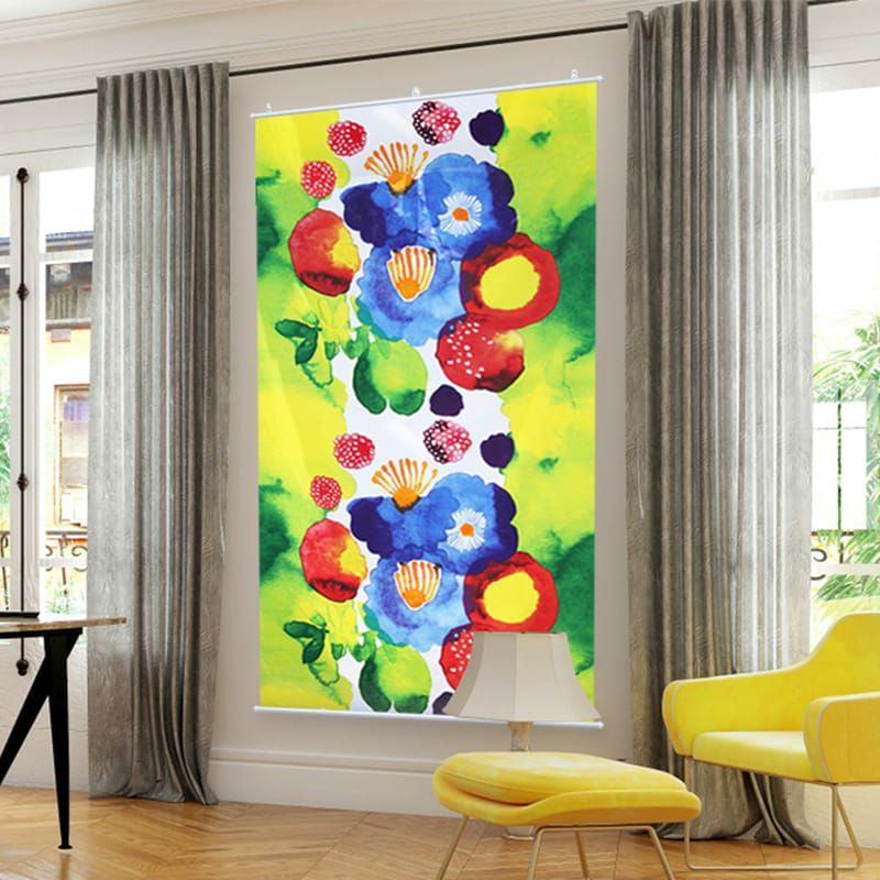 marimekko　ユハンヌスタイカ　真夏の魔法　テーブルクロス　タペストリー マリメッコユハンヌスタイカのタペストリー| カーテン通販専門店カーテンズ