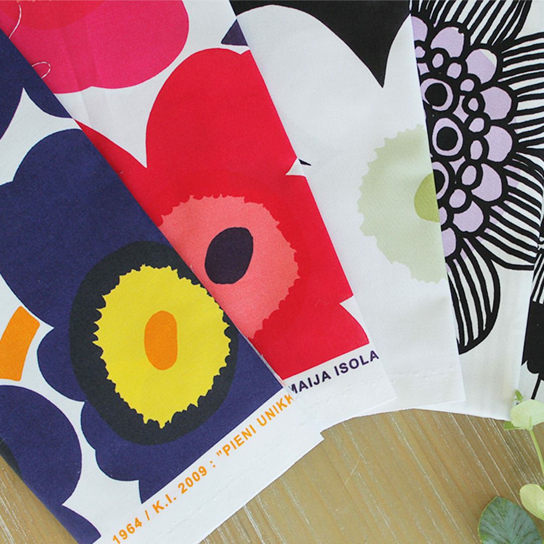 生地　はぎれ 北欧ブランド生地 はぎれ福袋 marimekko(マリメッコ)生地8枚入り