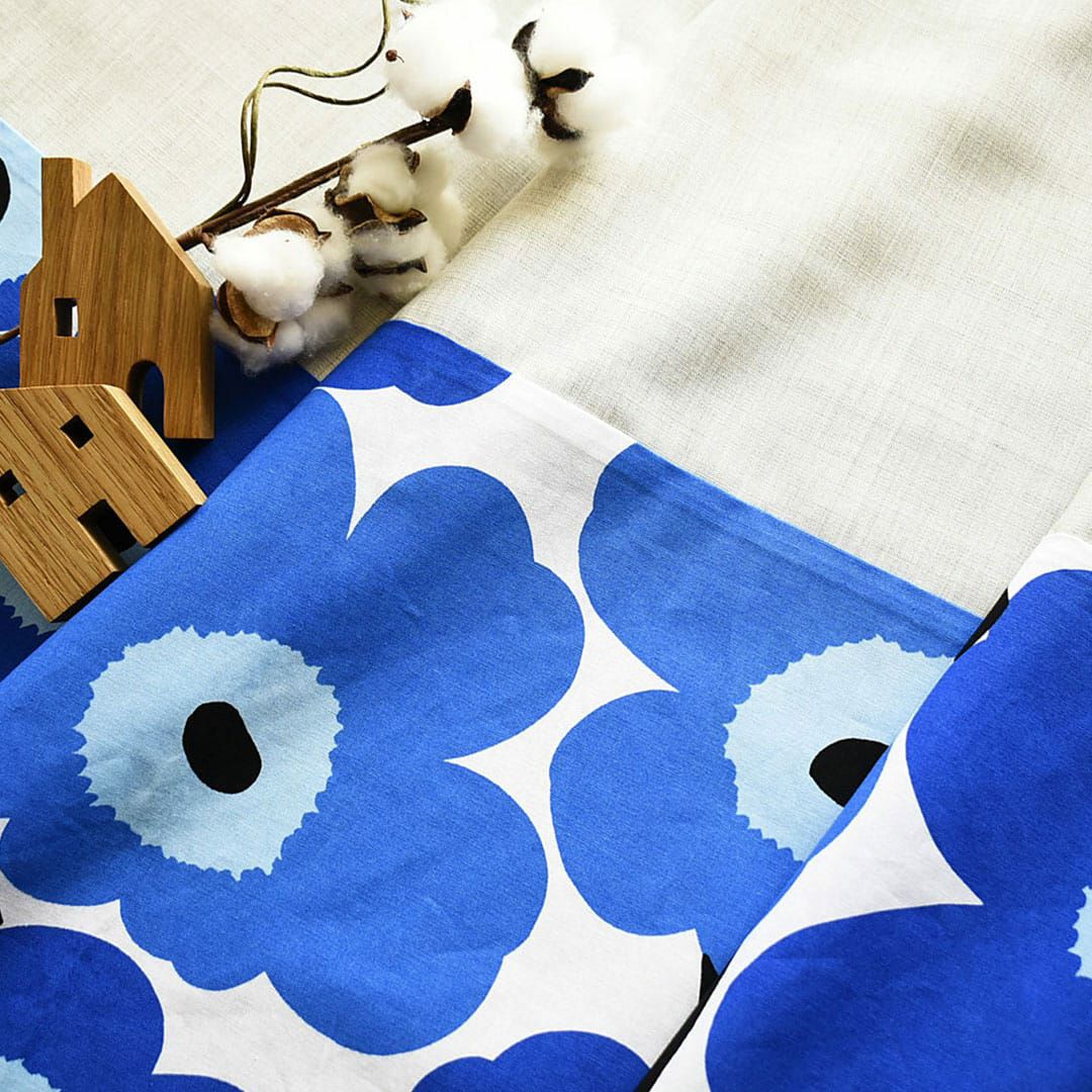 ピエニウニッコ(ブルー)×アイボリー